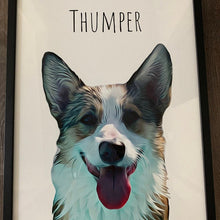 Cargar imagen en el visor de la galería, Retrato Personalizado de Mascotas