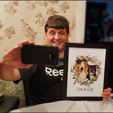 Cargar imagen en el visor de la galería, Retrato Personalizado de Mascotas