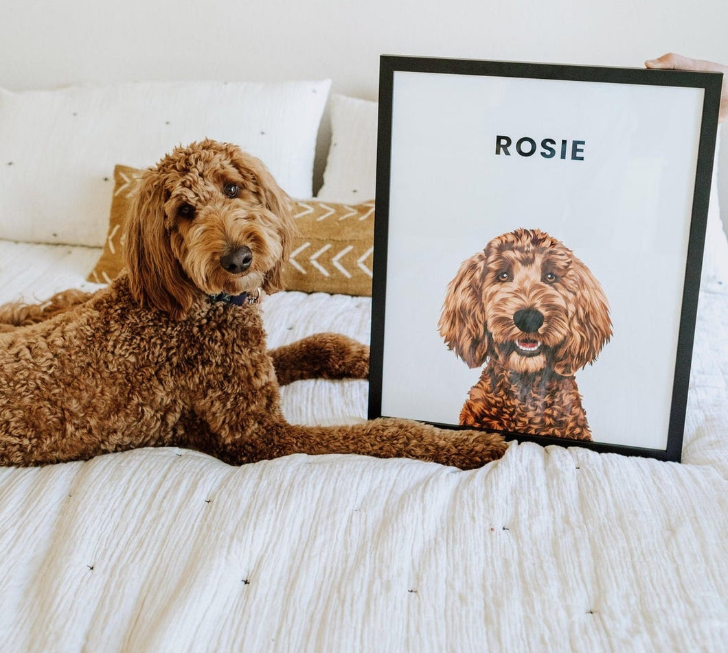 Retrato Personalizado de Mascotas